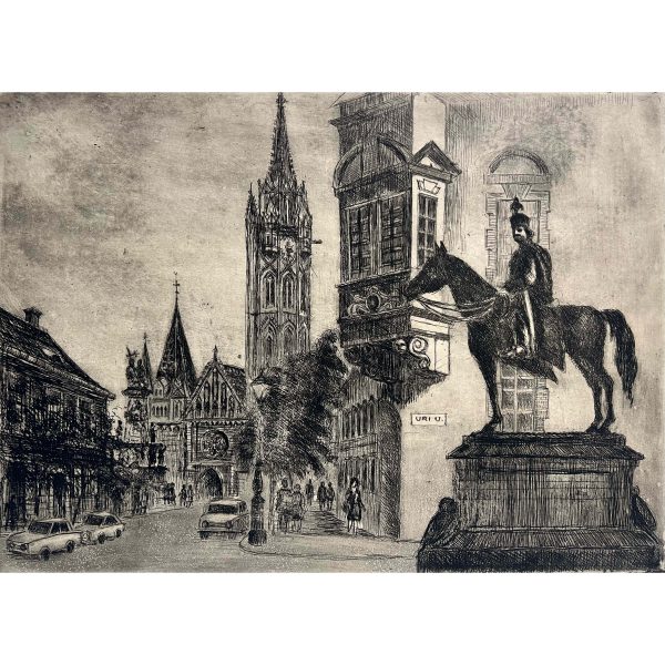 Élesdy István (1912-1987) Mátyás templom