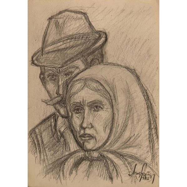 Nagy György (1928- ) Házaspár, 1993