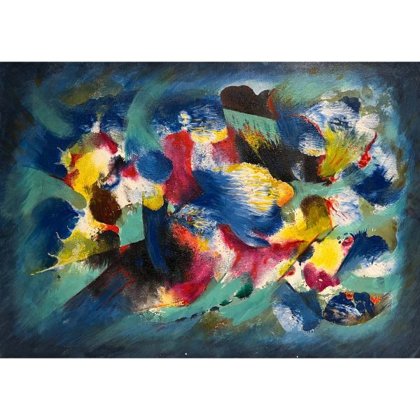 Székely Endre (1917-2014) Játék a színekkel Nr. 1., 1987
