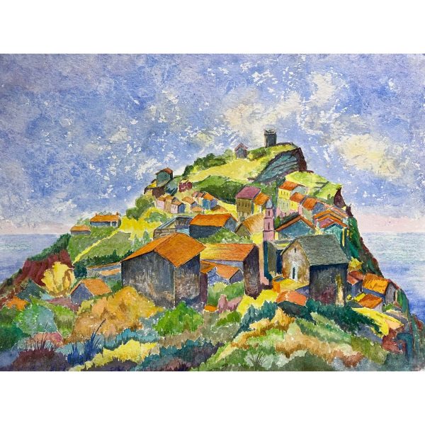 Székely Endre (1917-2014) Nonza (Nord-Korsika), 1989