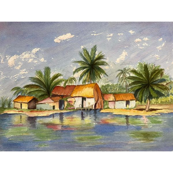 Székely Endre (1917-2014) Papara (Tahiti sorozat), 1987