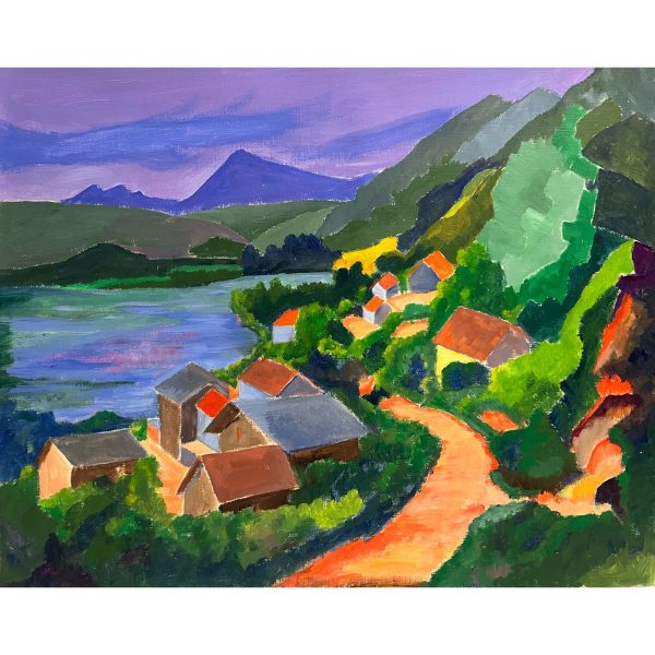 Székely Endre (1917-2014) Korzikai nyaralás, 1989