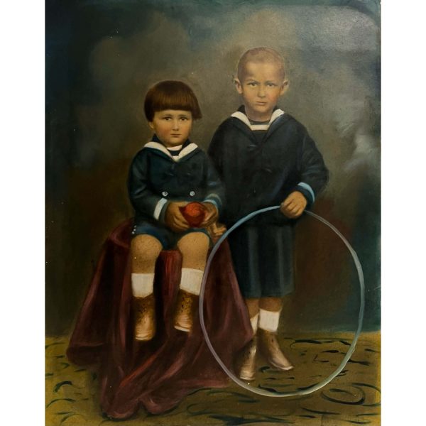 Gyerekek a fotózáson - Ismeretlen művész