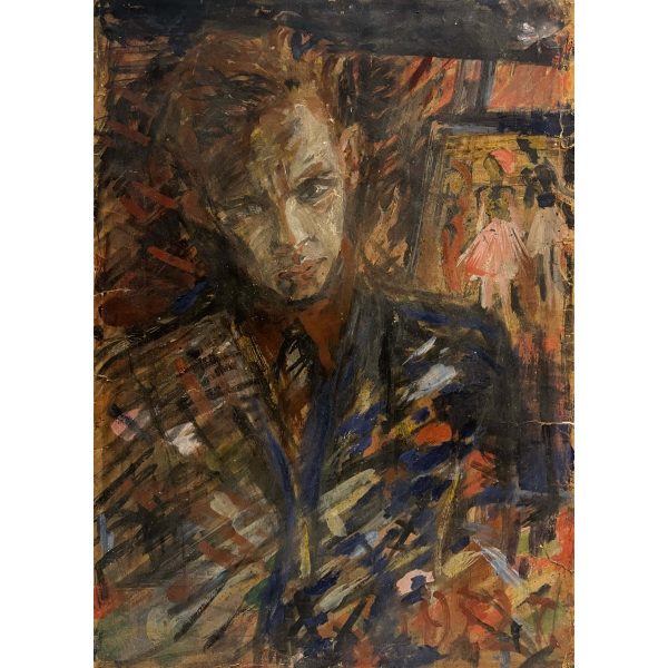 Nyakkendős férfi, 1952 - Beazonosításra váró művész