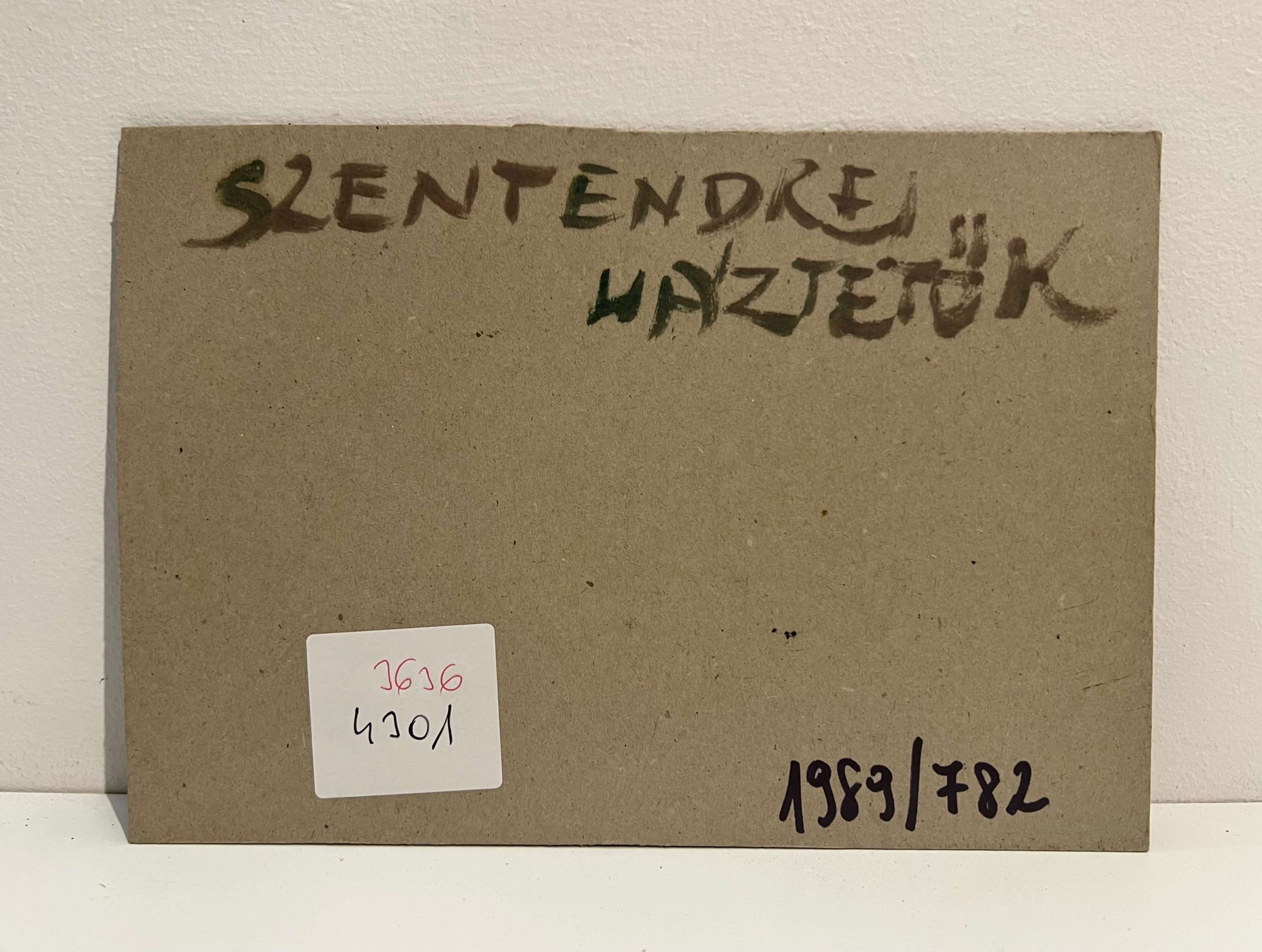 Bánfi József (1936- ) Szentendrei háztetők - Image 3