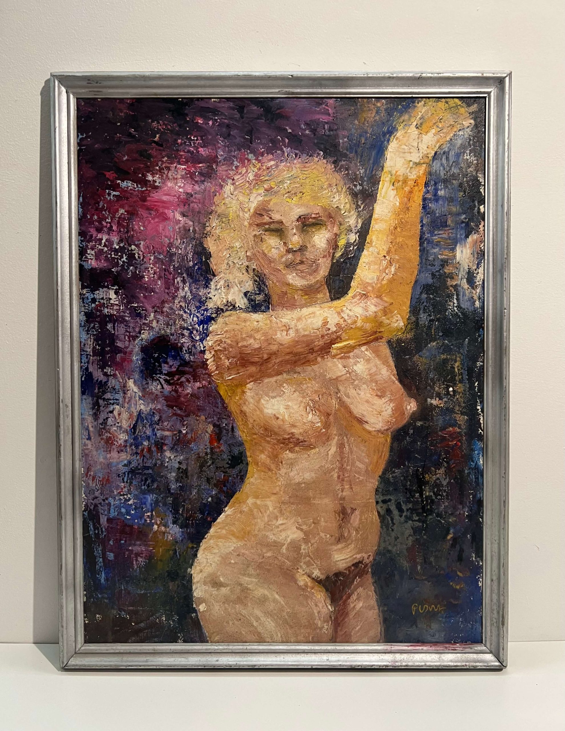 Csepeli Németh Miklós (1934-2012) A szőke modell - Image 2