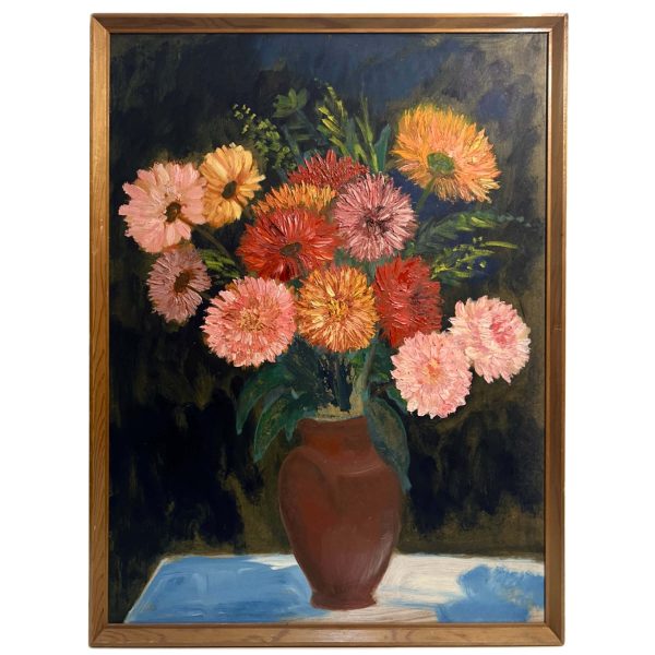 Márkus jelzéssel - Színes gerberák vázában, 1973