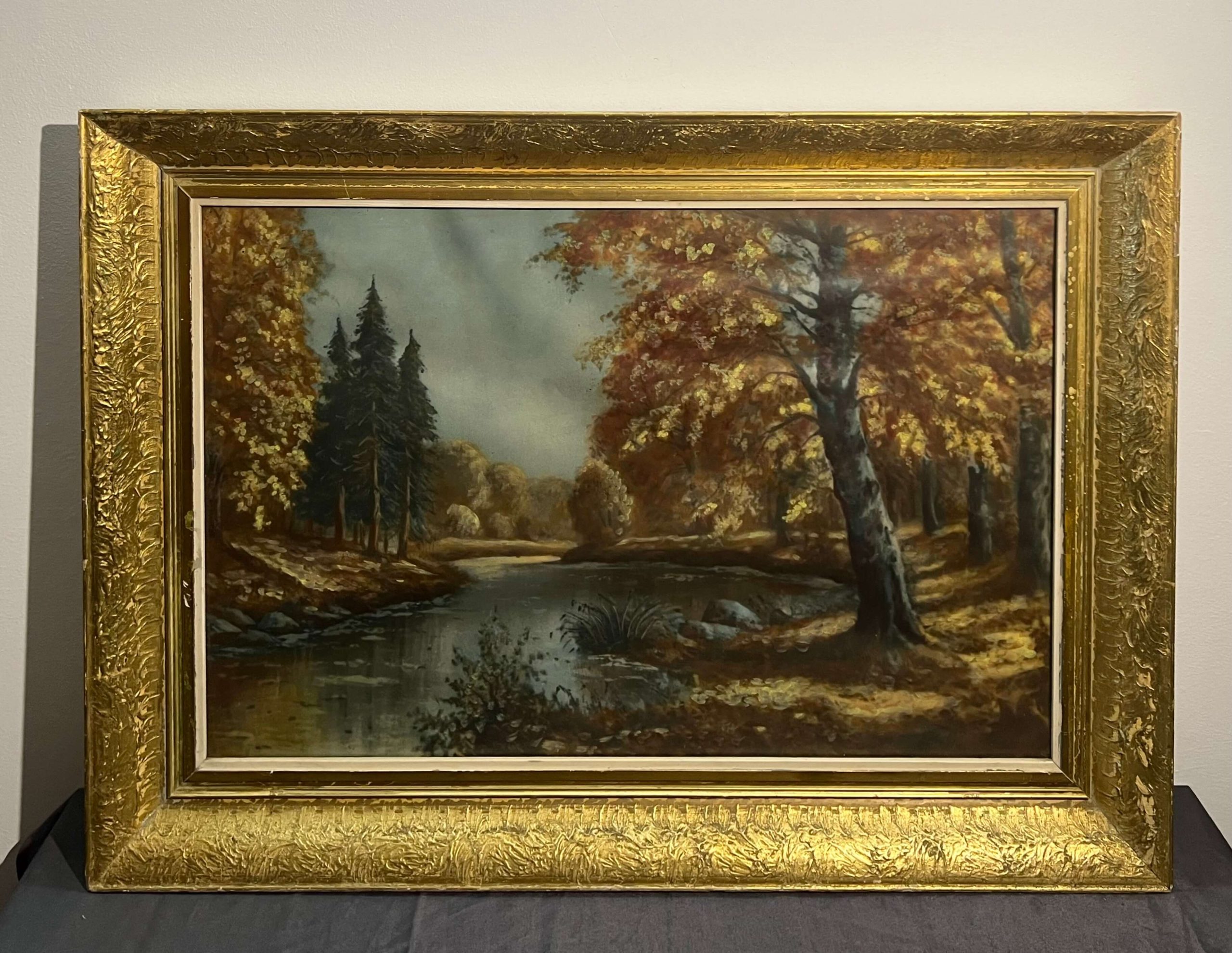 Őszi patakpart - Beazonosításra váró művész - Image 2