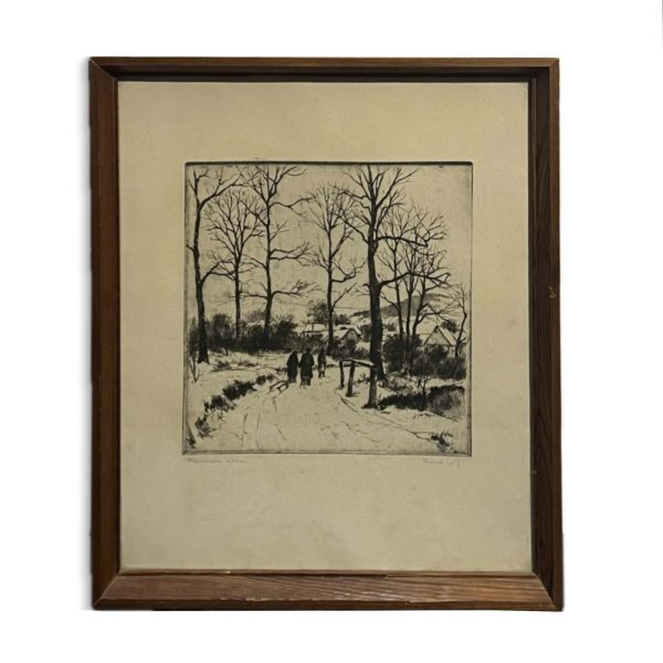 Kovács Jenő József (1884-1961) Havazás után, 1958