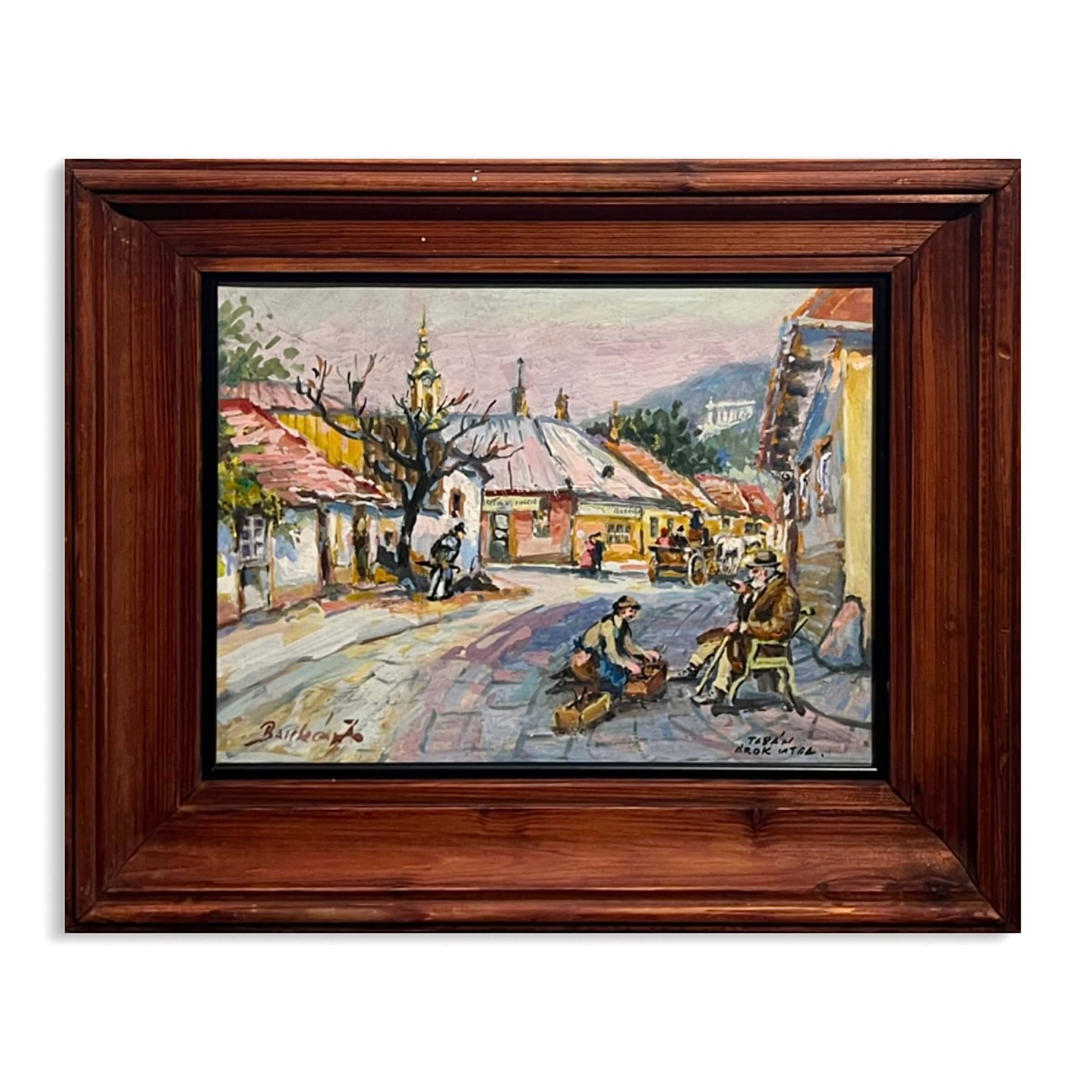 Baukó János (1936- ) Tabán Árok utca, 1970