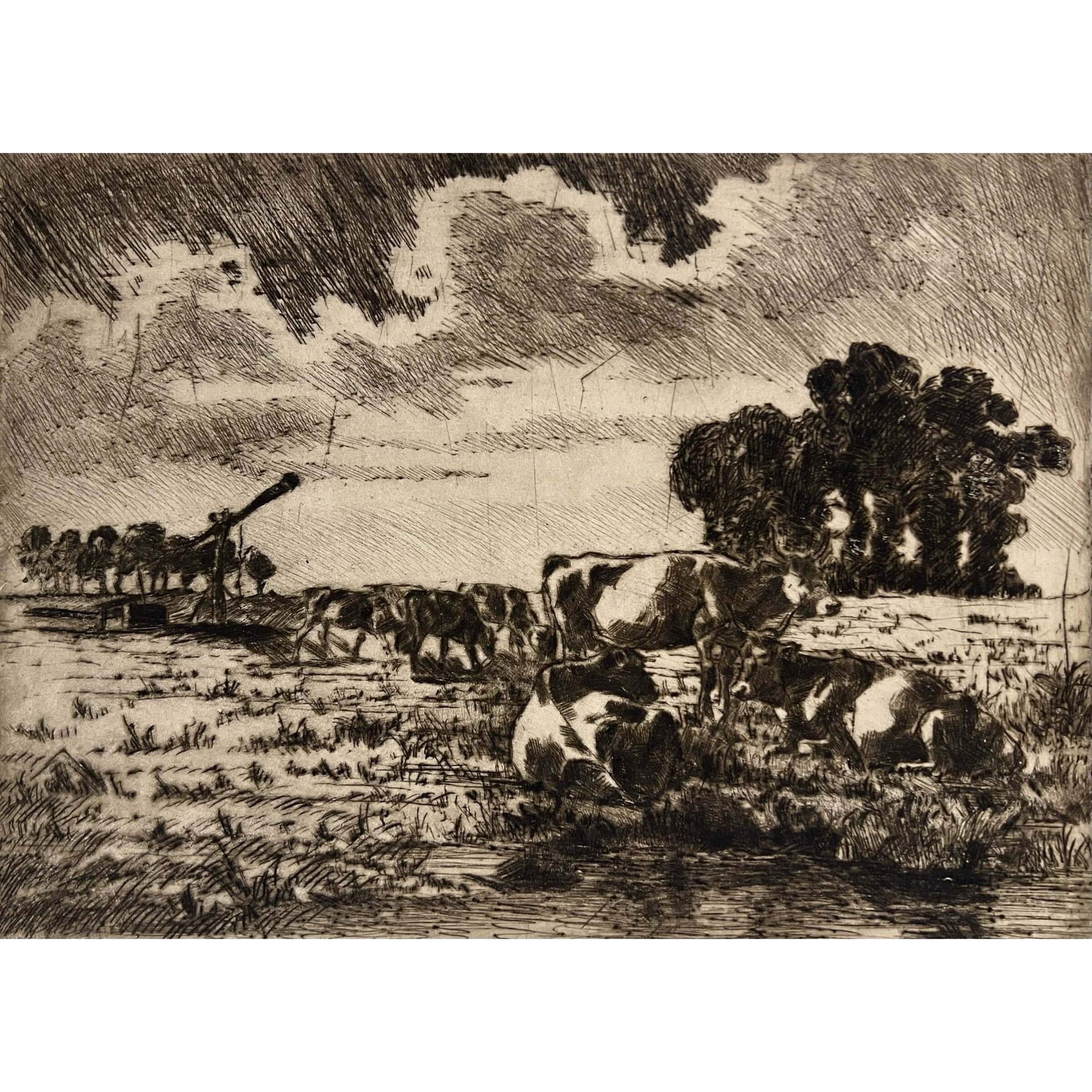 Medgyessy Ferenc (1881-1958) Gulya legeltetés, 1933