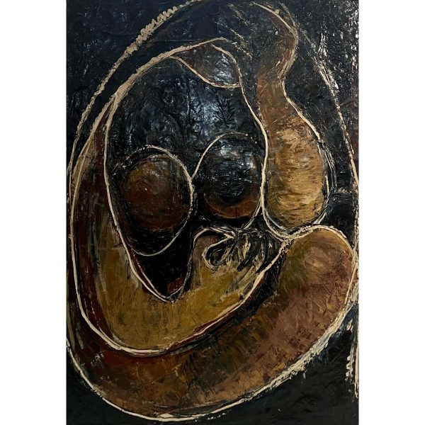 Kiss János (1927-2015) Búslakodás, 1965