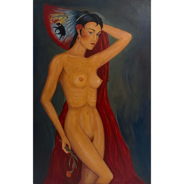 Székely Endre (1917-2014) Spanyol modell