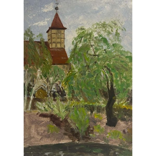 Alma Knapke (?-?) Templomkert, 1962