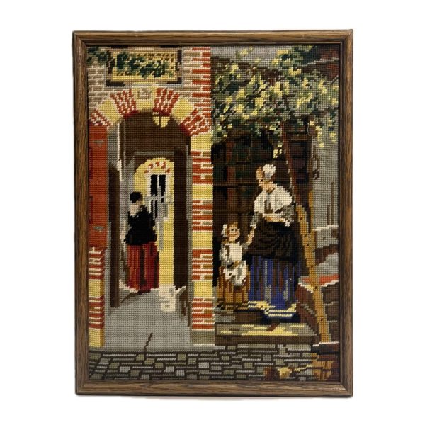 Anya gyerekével, 1988 - Beazonosításra váró művész