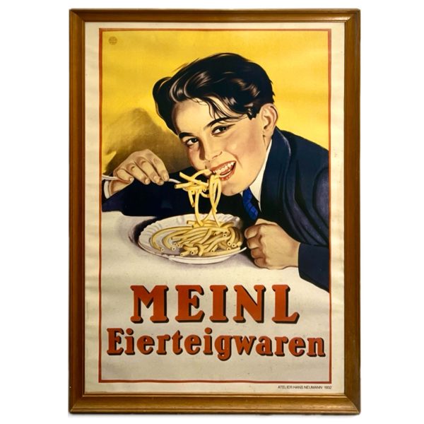 Atelier Hans Neumann (1888-1960) Meinl Eierteigwaren, 1932