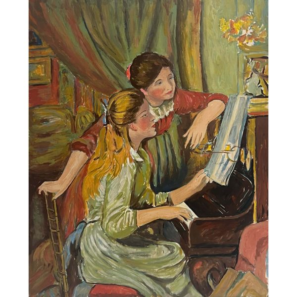 Székely Endre (1917-2014) Zongoralecke (Renoir után)
