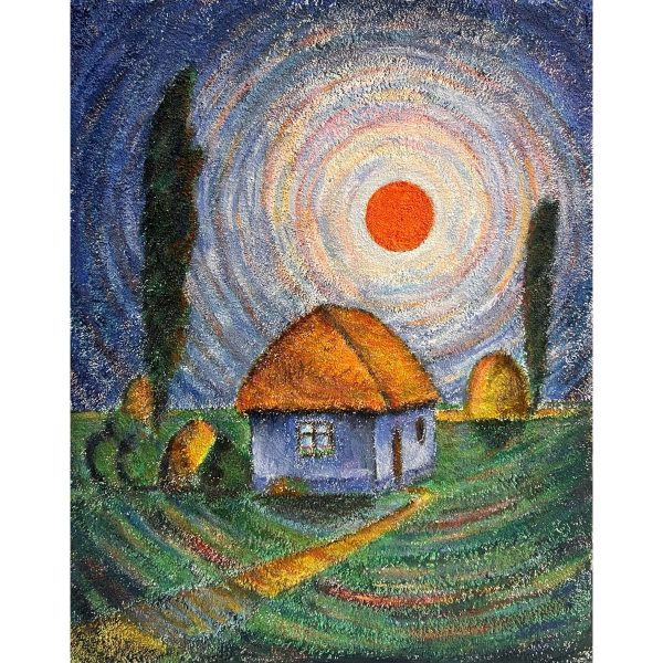 Székely Endre (1917-2014) Hazai látomás, 1984