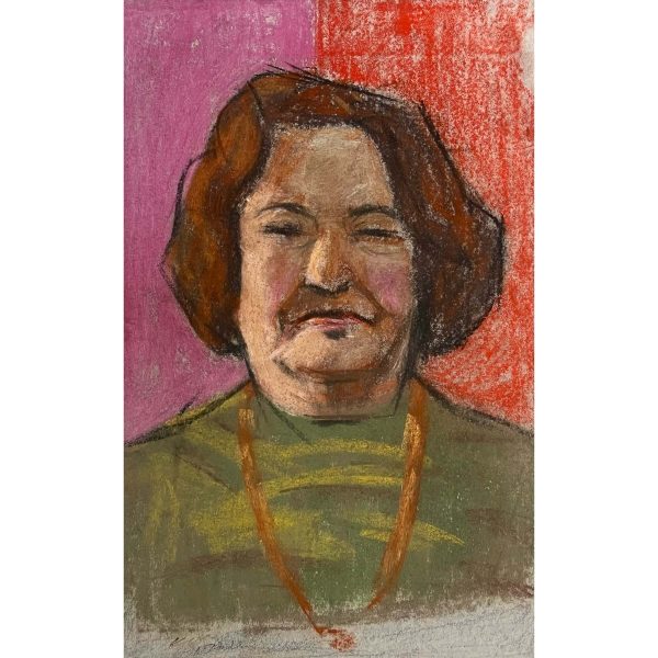 Kovács jelzéssel - Hölgy zöld felsőben, 1972