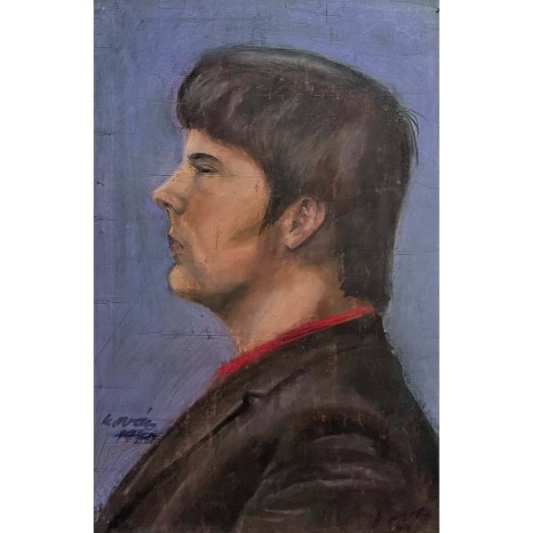 Kovács jelzéssel - Férfi barna zakóban, 1970