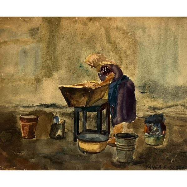 Varga Ferenc (1928-2019) Mosónő, 1951