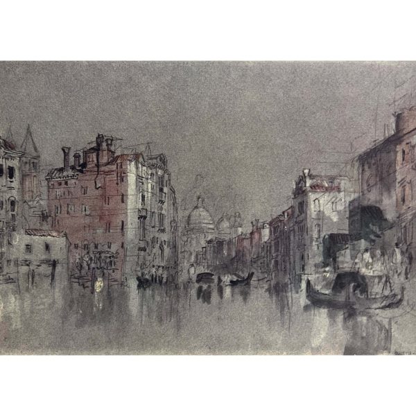 J. M. William Turner (1775-1851) Le Grand Canal á Venise - nyomat, 1973