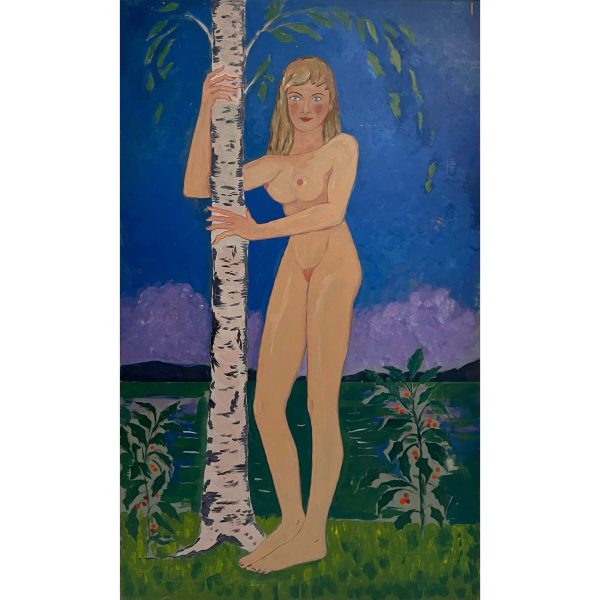 Székely Endre (1917-2014) A nyírfát ölelő modell