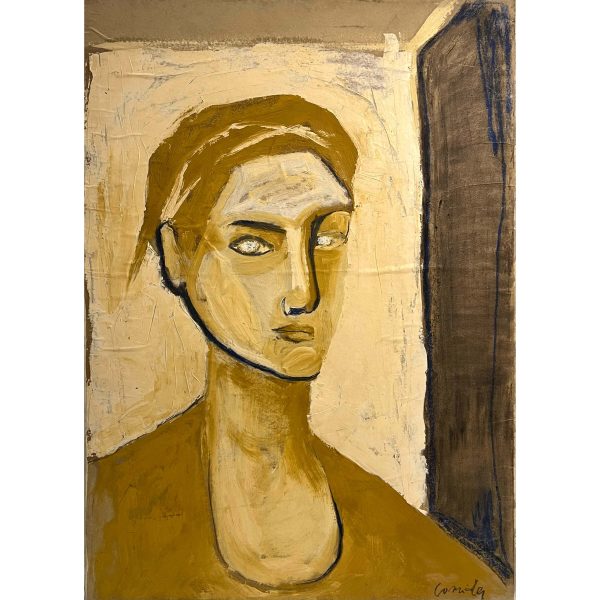 Cornides Ágnes (?-?) Önarckép, 2006
