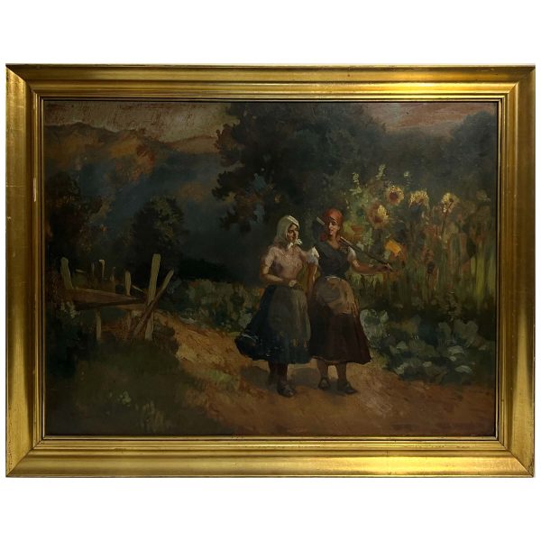 Burchard Bélaváry István (1864-1933) Hazafelé