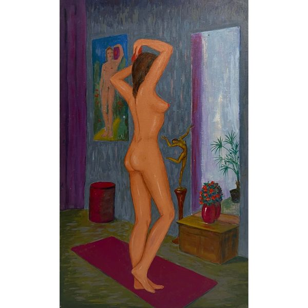 Székely Endre (1917-2014) Modell a tükör előtt