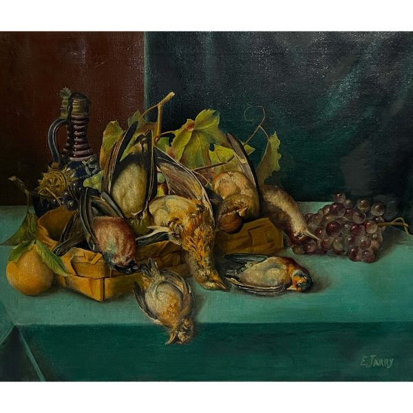 E. Jarry jelzéssel - Konyhai kompozíció fürjekkel