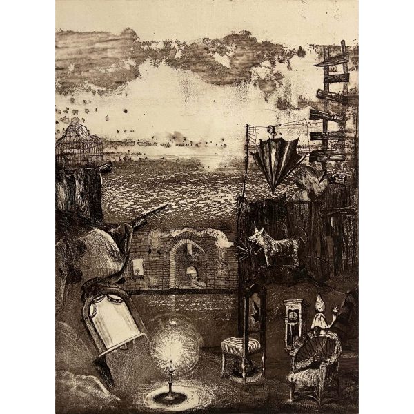 Kéri Imre (1945- ) Este az ócskapiacon, 1975