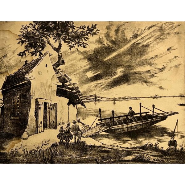 Remsey Jenő György (1885-1980) Révház, 1960