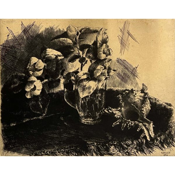 Kórusz József (1927-2010) Birsvirág, 1956