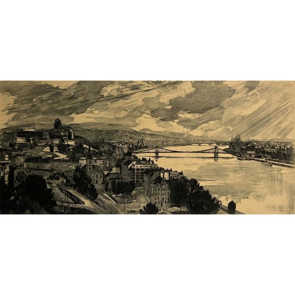Csurgói Máté Lajos (1931-2001) Budapesti látkép