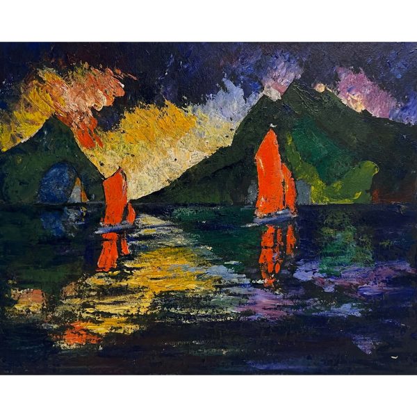 Székely Endre (1917-2014) Segelschiffe, 1990