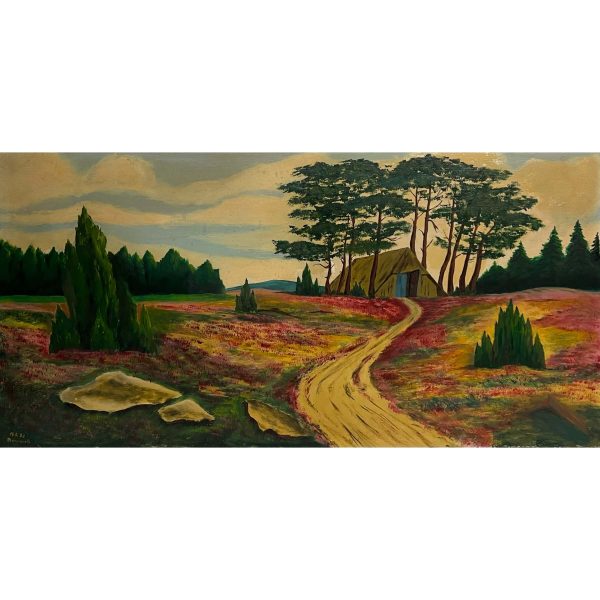 Morawietz jelzéssel - Pirosló domboldal pincével, 1983