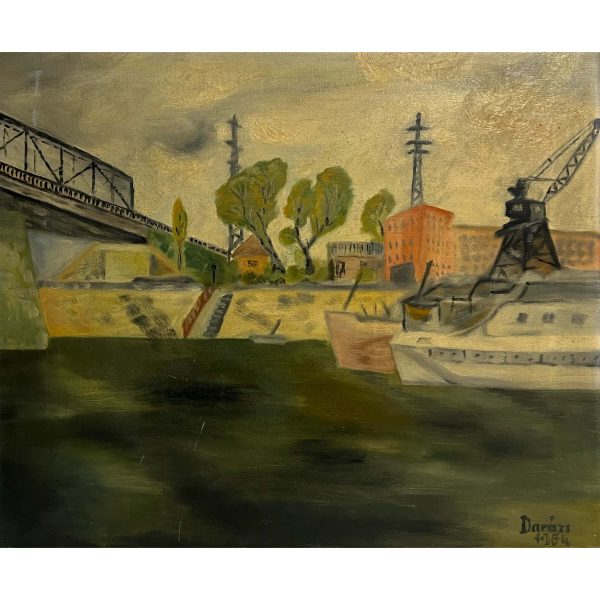 Darázs Mária (1934-2010) Hajógyári-sziget, 1964