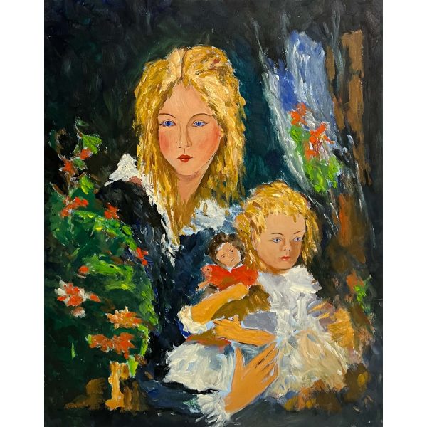 Székely Endre (1917-2014) Anya és kislánya