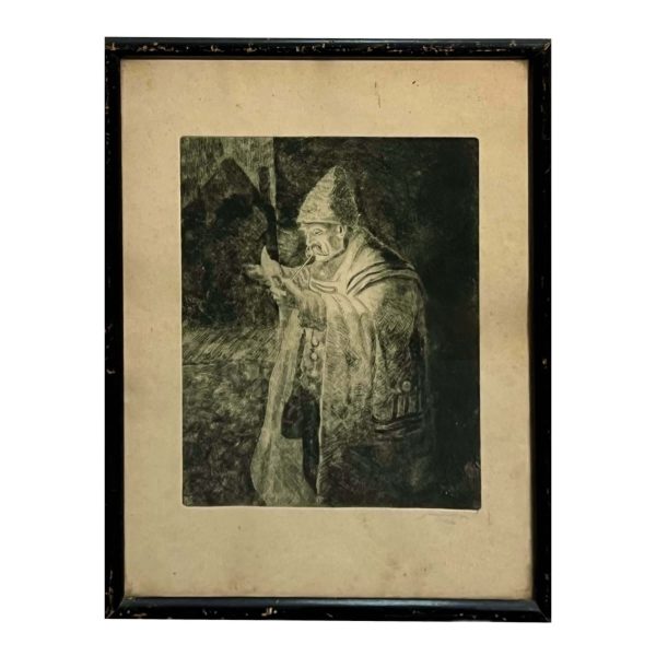 A pipázó pásztor, 1934 - Beazonosításra váró művész