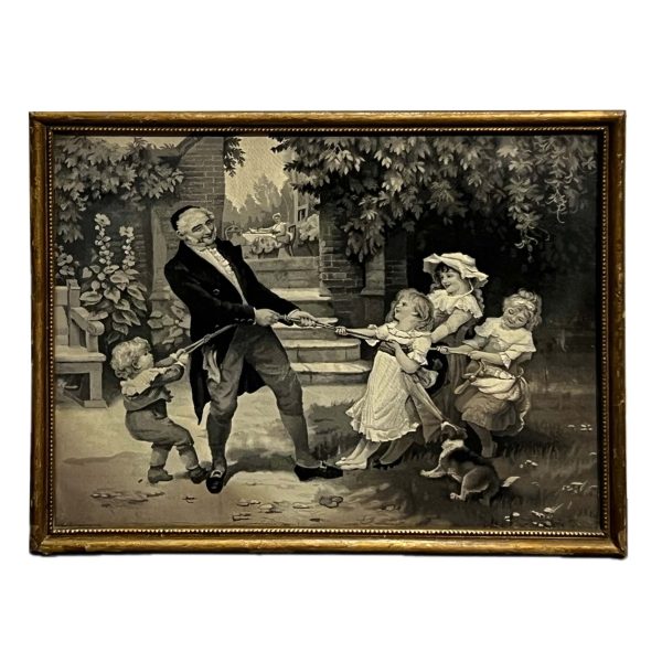 Frederick Morgan (1847-1927) Kötélhúzás (1890) - grafikai másolat