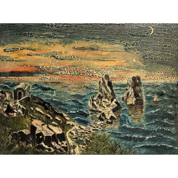 Háborgó tenger - Ismeretlen festő