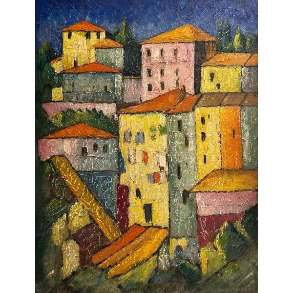 Székely Endre (1917-2014) Mediterrán óváros