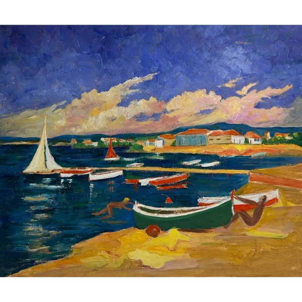 Székely Endre (1917-2014) Küzdés a csónakkal