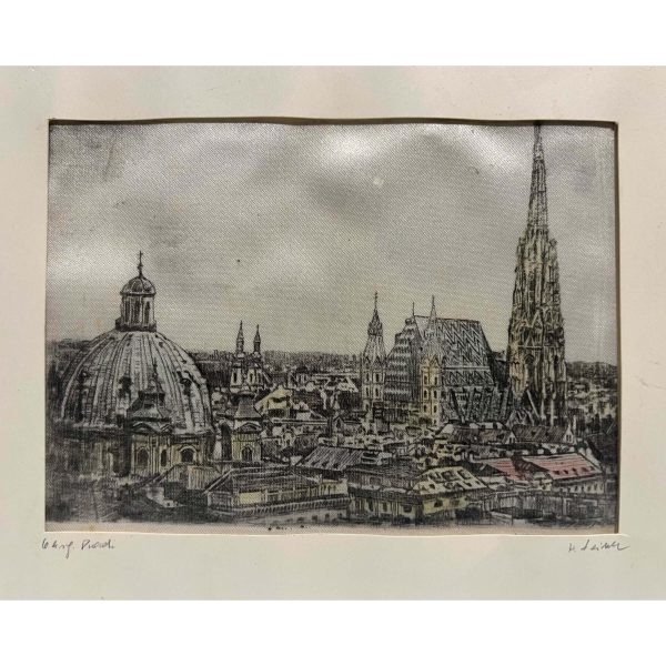 Hans Leisch (1914-2002) Bécs