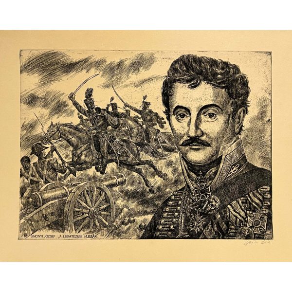 Gönczi Béla (1934- ) Simonyi József "A legvitézebb huszár", 1987