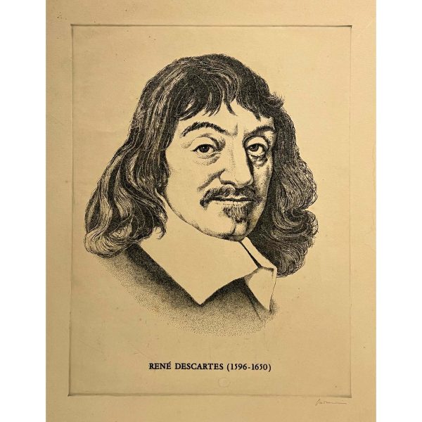René Descartes - Beazonosításra váró magyar művész