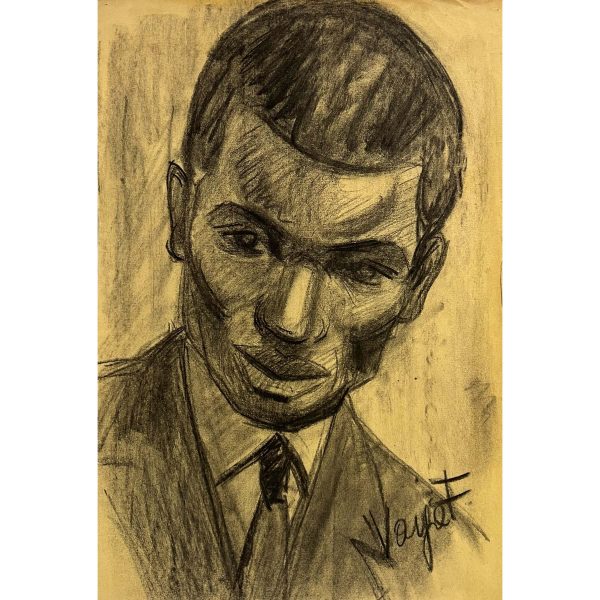 Varga Ferenc (1928-2019) Öltönyös férfi