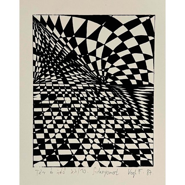 Vogl Ferenc (1957-2017) Tér és idő, 1987