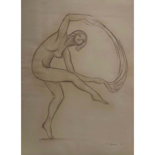 Székely Endre (1917-2014) Táncos, 1975
